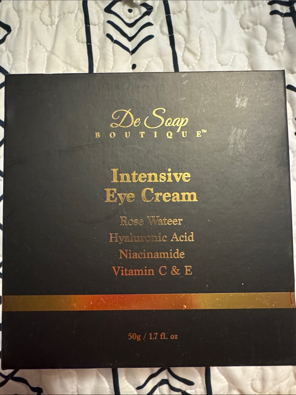 Intensive Eye Cream - Black